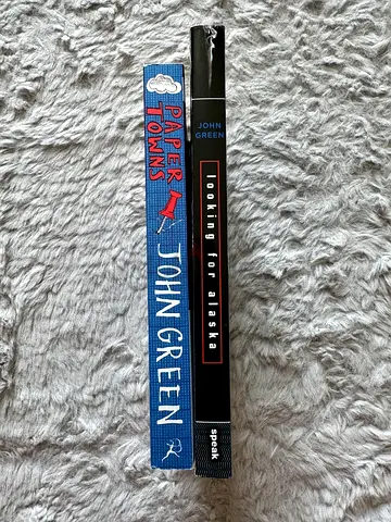 John Green Book Collection: Paper Towns Looking for Alaska
