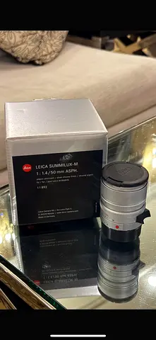 Leica summilux-M 1 : 1.4/50mm ASPH silver chrome