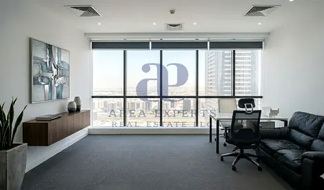 Furnished Office | High Floor | Near Metro | Business Bay