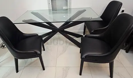 Dining table with 4 chairs