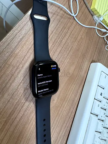 Certified  Watch Series 10 GPS 46mm Jet Black Aluminium Case BlacK