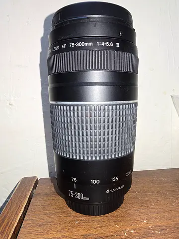 Canon camera lens