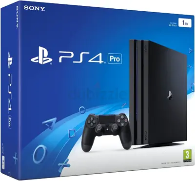 My Sony PS4 Pro 1TB Console (Boxed) with Controller