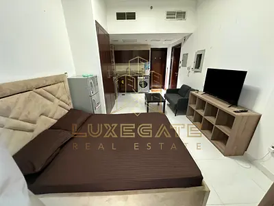 استوديو مفروش | شرفة | إطلالة على الفناء | Arabian Gates DSO