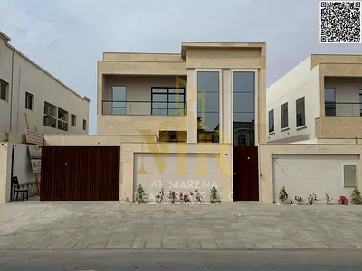 Al Rawda Villa 3, 5 master bedrooms, with a majlis, two living rooms, and a yard, all-inclusive price.
