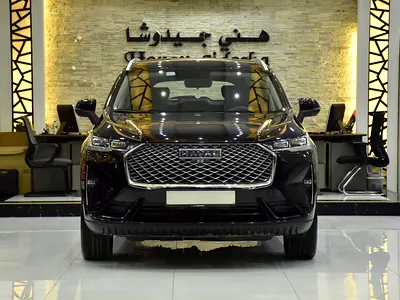 AED 753 EMi for 5Yrs | Haval H6 2.0 GDiT ( 2024 Model ) in Black Color GCC Specs