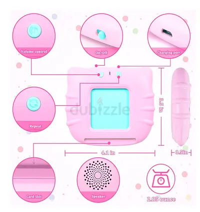 Talking Flash Cards Learning Toys for Toddlers 1-6 Year Old,British English, 224 Words, Audible Educ