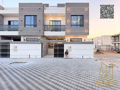 Luxury Villa for Sale in Al Helio Ajman | 5 Master Bedrooms + Roof | 10% Down Payment | Registration Included