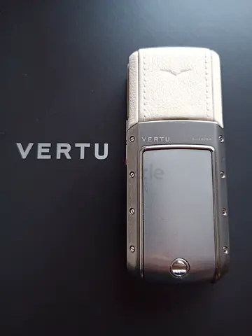 Vertu Ascent Rhv-3 White as new condition