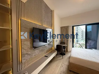 FURNISHED STUDIO | MODERN LAYOUT | AZIZI RIVIERA