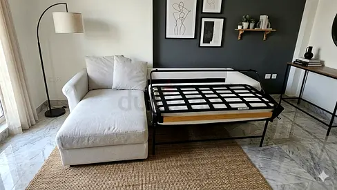 Ikea Gronlid L Shape Sofa bed with mattress