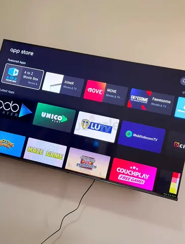 Wall-mounted smart LED TV (working)