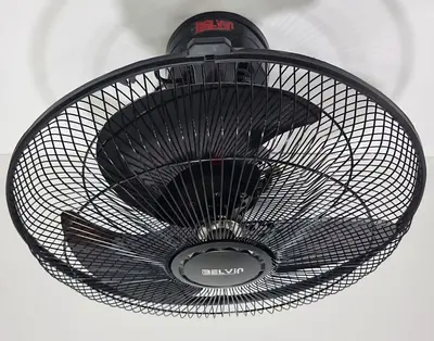 BELVIN 18-inch Black Orbit Fan
