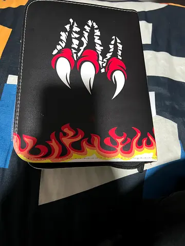 Pokémon cards with case