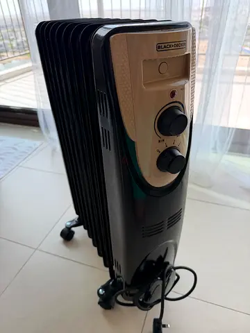 Black  decker oil radiator 2000W for sale