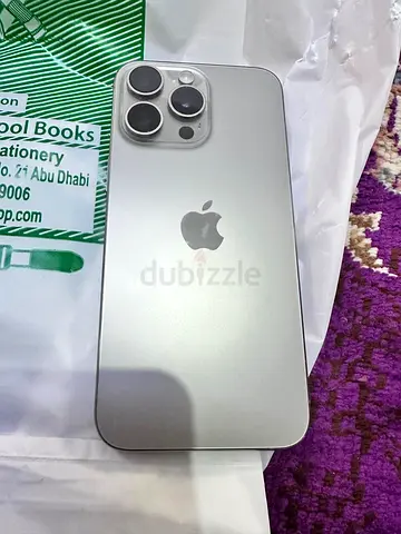 iPhone 15 pro max Silver - Used, No Damage