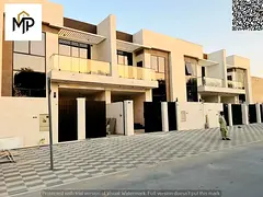 Luxury villa in Al Yasmin - 4 master bedrooms with a majlis, living room, and modern kitchen. Regist