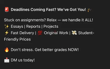University Assignment Services