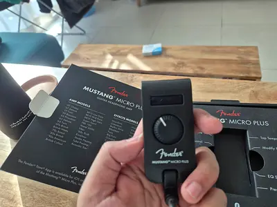 Fender Mustang Micro Plus Headphone Amp – Excellent Condition