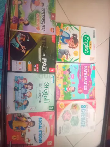 My Grade 3 Primary School Textbook Set — English, Math, Science, Social Studies, Hindi