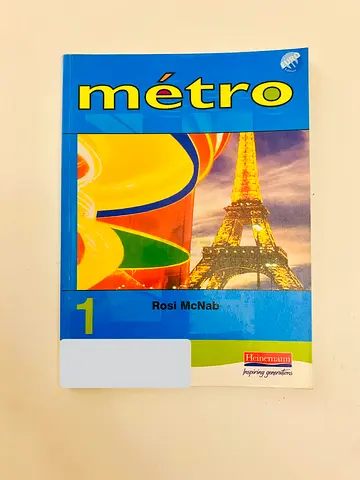 French textbook Metro