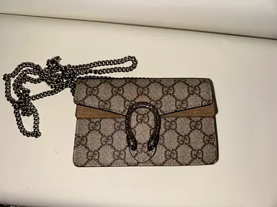 Gucci Dionysus GG Supreme mini crossbody bag with chain strap
