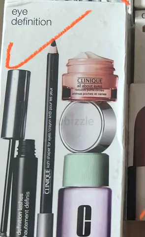 Clinique Travel set minies get eyes Mascara eye cream make up remover eye pencil small size