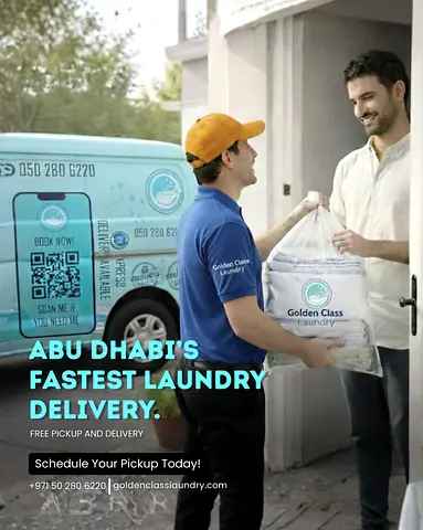 Curtain Cleaning Service in Abu Dhabi by Golden Class Laundry