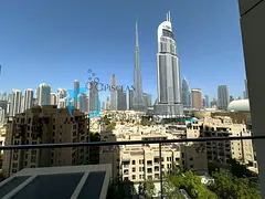 Furnished 2 BR | Burj Khalifa &amp; Pool Views | NOW