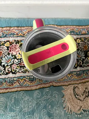 Stanley tumbler mug with handle and lid