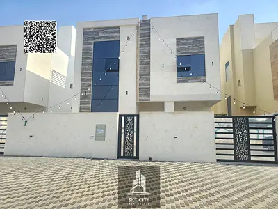Two-story villa with a roof terrace, 7 bedrooms, including registration and ownership fees. Modern design, opposite a mosque and direct access to serv