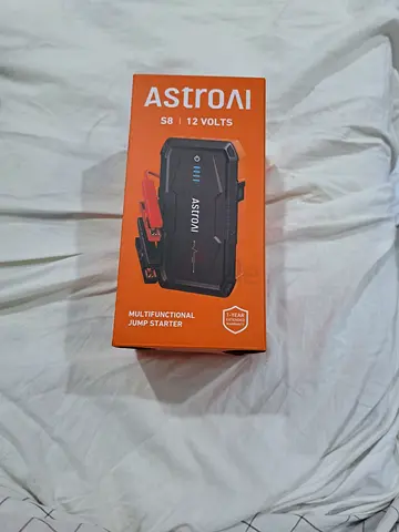 ASTROAI S8 12V Multifunction Jump Starter (New, in Box)