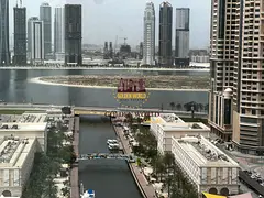 3-Bedroom Apartment in Al Majaz 3 Al Qasba Sharjah with Balcony, Lake View, Master Room, Storage and