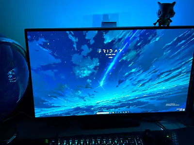 27-inch Gaming Monitor with Stunning Graphics rapid ips 240hz 1440p plus a free monitor arm