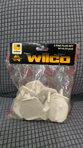 WILCO plug socket safety covers — new