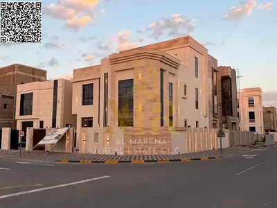 With electricity and water, own your dream villa and invest in a sophisticated style in a luxury villa in the heart of Al Zahia.