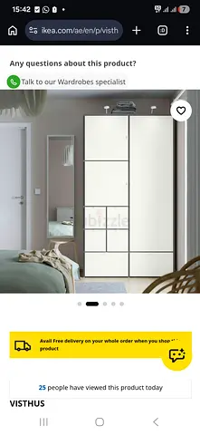 Wardrobe kids visthus IKEA