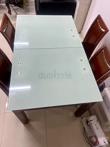Modern Glass Dining Table