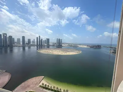 شقة مكونة من 3 غرف نوم متاحة للإيجار في الخان مع تكييف هواء مجاني، مسبح، نادي رياضي وموقف سيارات