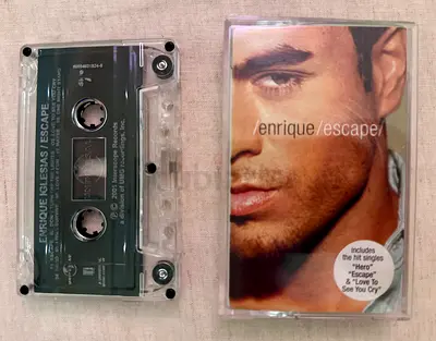 Escape – Enrique Iglesias (2001) Audio Cassette Tape