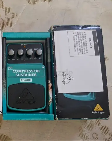 Behringer CS400 Compressor Sustainer Pedal -