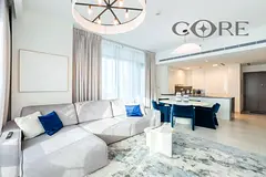 Corner 2BR+Maid | Burj Khalifa View | Furnished