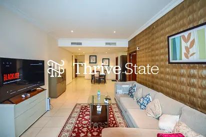 غرفة نوم واحدة مفروشة | برج مارينا هايتس | إطلالات على المارينا والمدينة