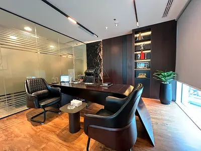 Spacious Furnished Office | Premium Finish | Business Bay