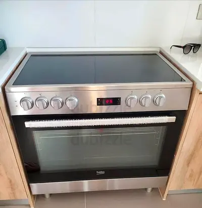 Beko Latest Model 5-Burner Electric Ceramic Cooking Range 90x60 CM
