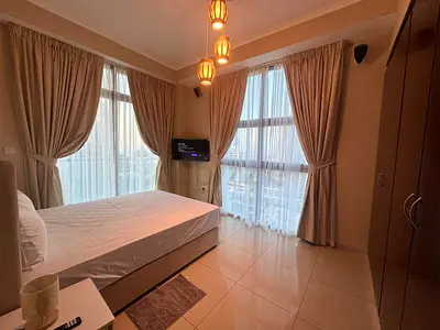 No commission, Dubai marina, Luxury master bedroom with attached washroom, balcony, nice marina view