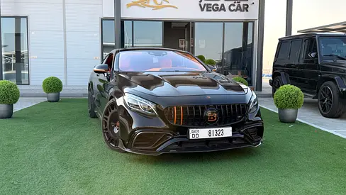 Mercedes S63 Coupe original brabus kit
