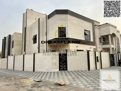 Corner villa for sale in Al Yasmin – two floors and a roof at an excellent price