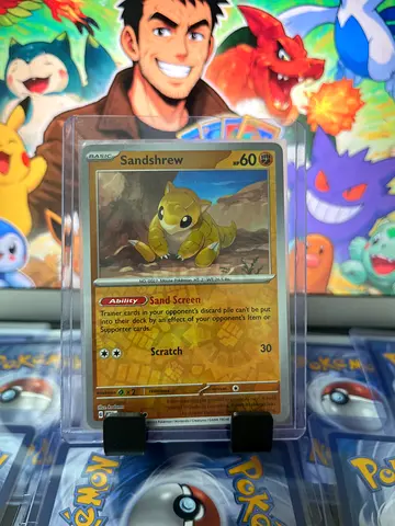Pokemon - Sandshrew Reverse Holo