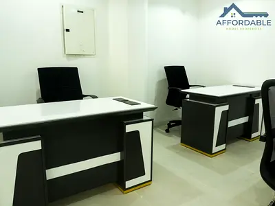 150 Sq Ft Premium Office Space in Business Center, Fully Furnished